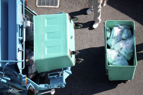 Professional waste removal team in Yeading